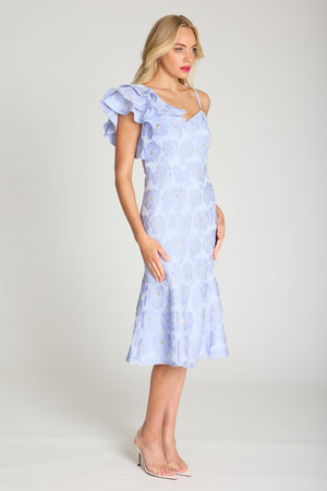 Selena Frill Sleeve Dress