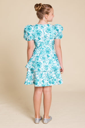Teen Winonna Puff Sleeve Dress