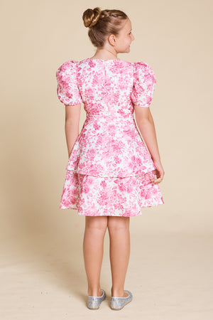 Teen Winonna Puff Sleeve Dress