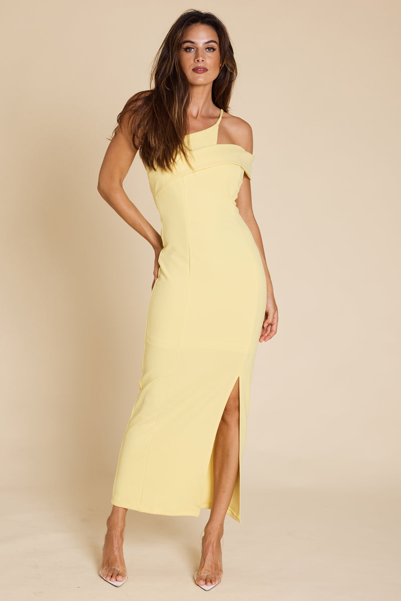 Rebecca One Shoulder Maxi