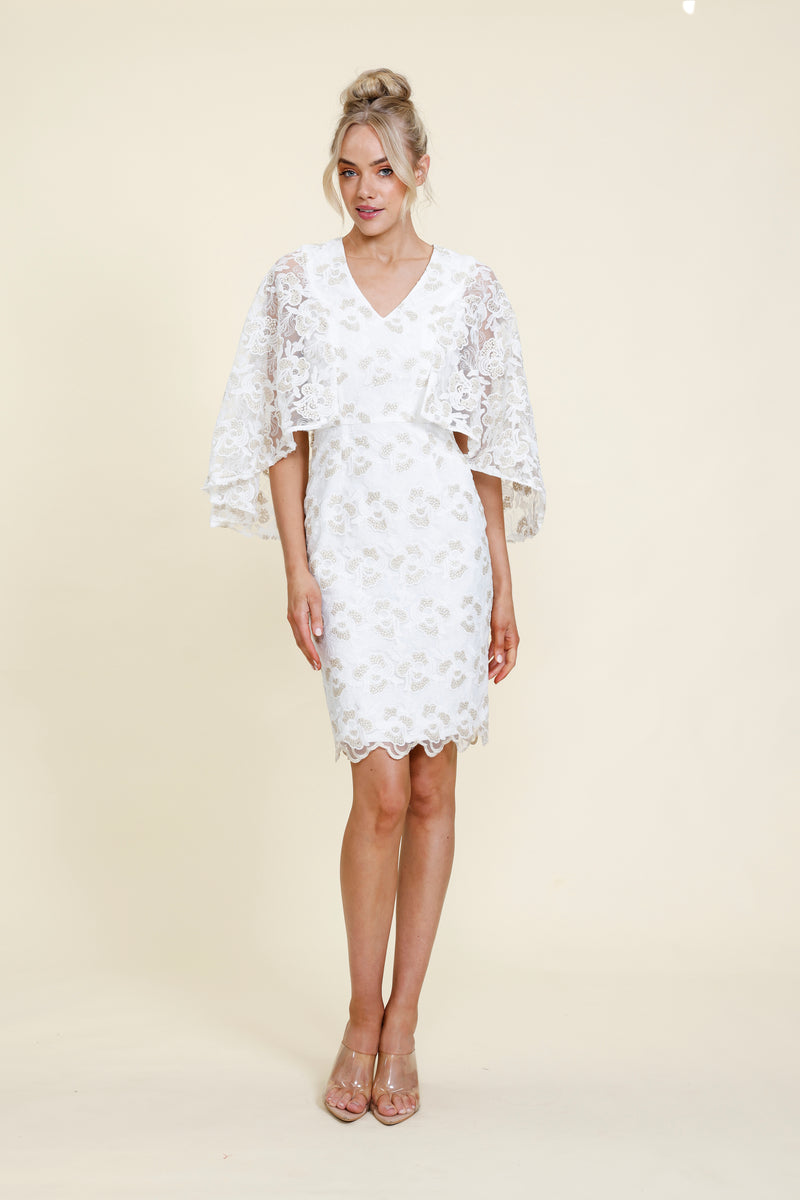 Felicia Cape Dress