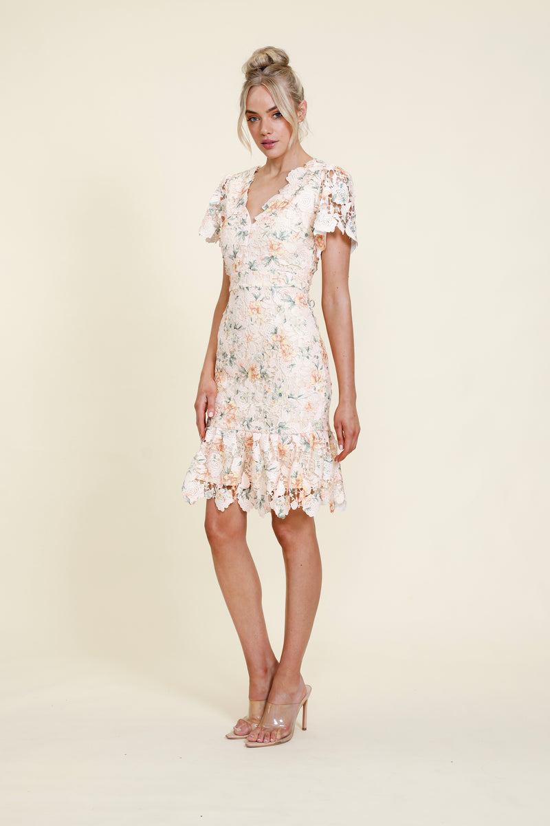 Danika Frill Dress